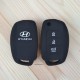 Силиконовый чехол на ключ Hyundai i10 i20 i30 IX35 Elantra акцент (3 кнопки) new